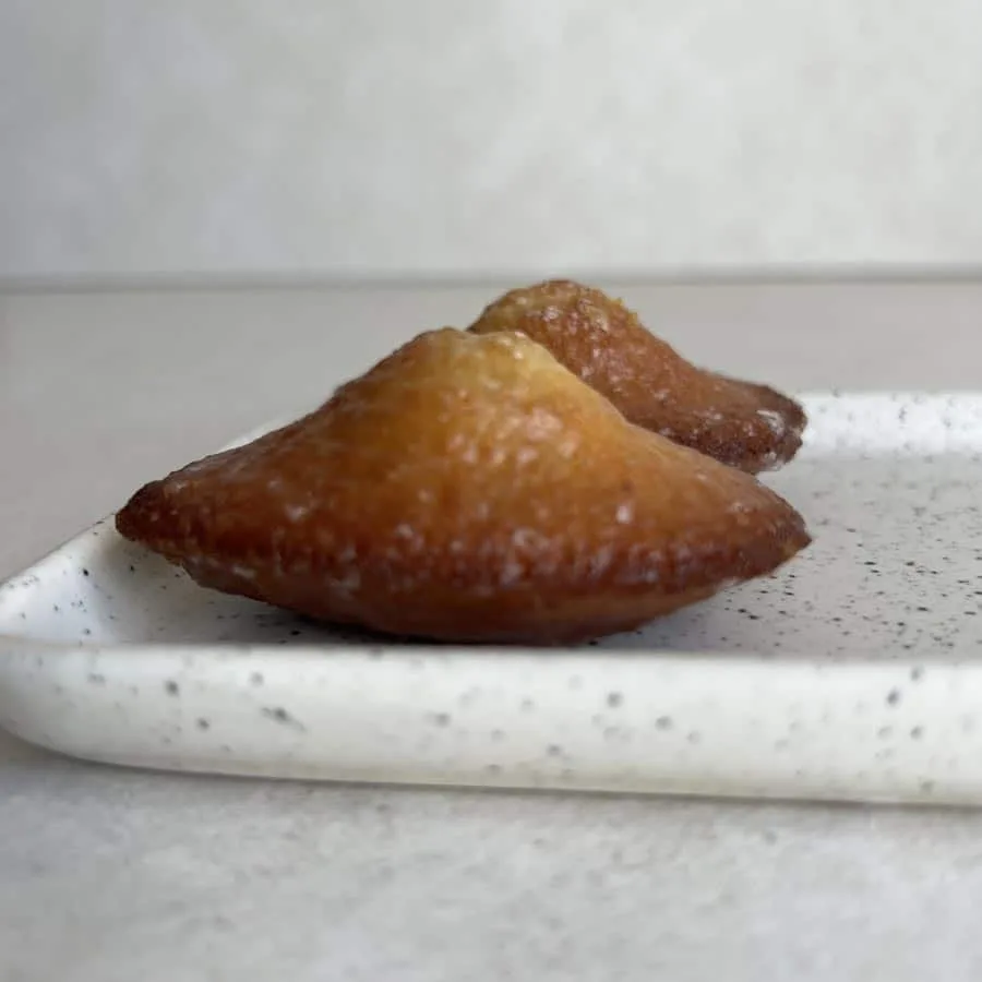 Madeleines citron/caramel x2