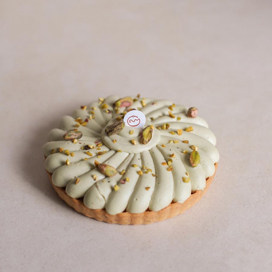 Tarte pistache - 4, 6 et 8 pers.